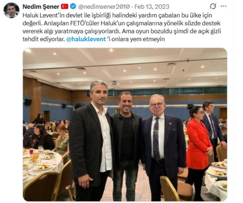 AHBAP'a destek verenleri 'devlet düşmanı' ilan eden Nedim Şener'i kendi paylaşımları mahcup etti - Resim : 2