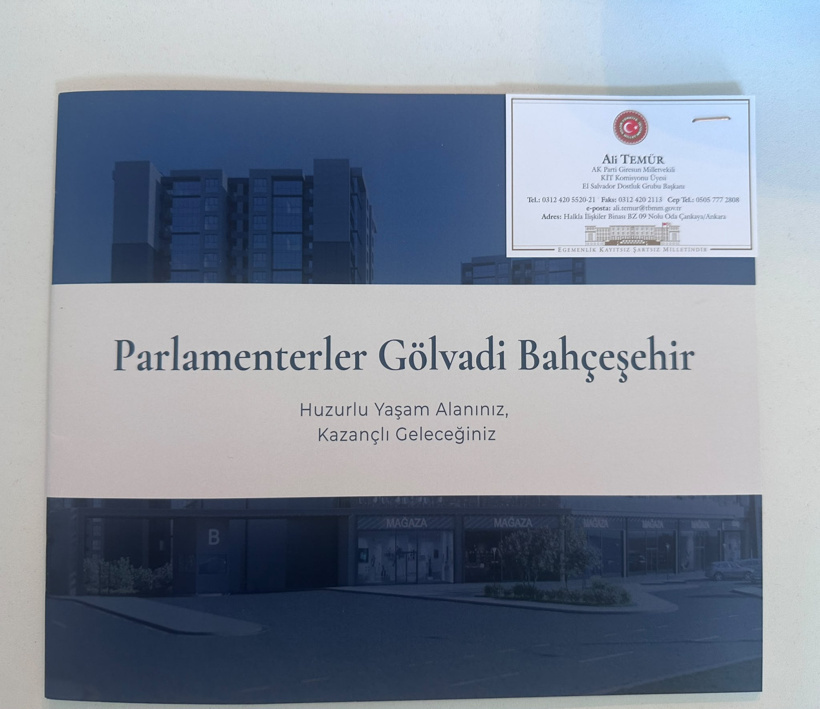 Milletvekillerine özel konut projesinin başında AKP'li isim var: Reklamını TBMM'de yaptı - Resim : 3