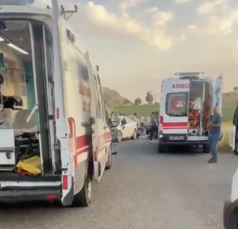 Mardin'de feci kaza: Otomobille kafa kafaya çarpışan motosikletteki 2 kişi can verdi - Resim : 2