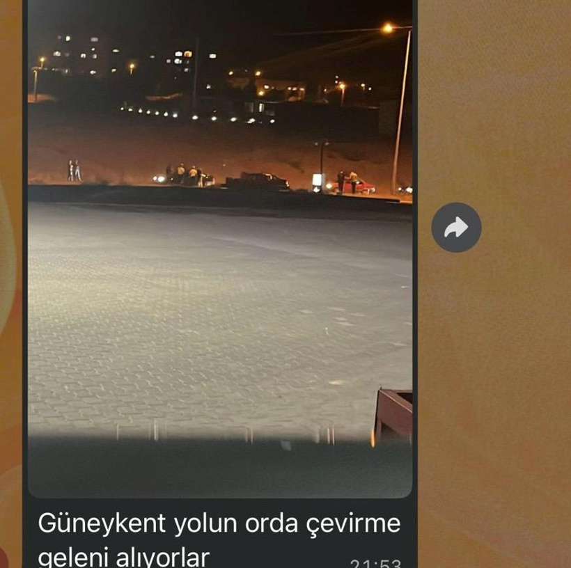 Kontrol noktalarını birbirine mesaj atan gruba gözaltı - Resim : 2