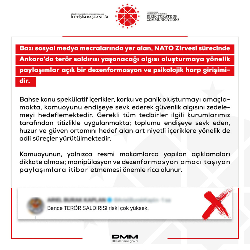 DMM'den NATO Zirvesi öncesi terör saldırısı iddialarına yalanlama - Resim : 3
