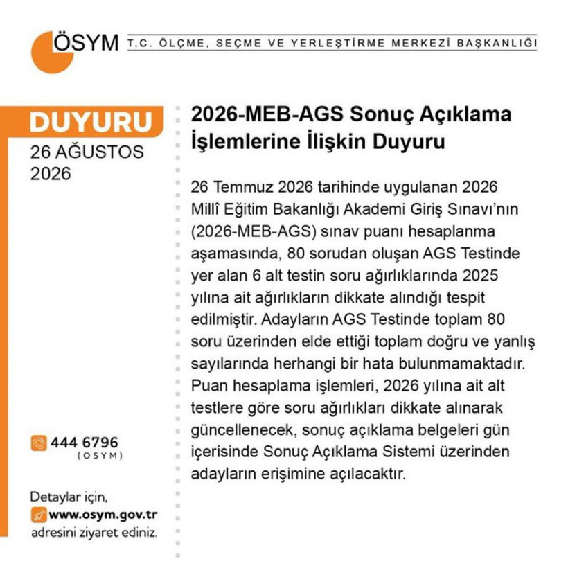 Öğretmenliğe giriş sınav sonuçları apar topar yayından kaldırıldı! ÖSYM'den ilk açıklama geldi - Resim : 7