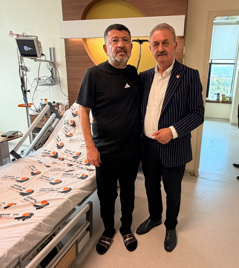 Hastaneye kaldırılan Veli Ağbaba'dan günler sonra ilk görüntü - Resim : 1