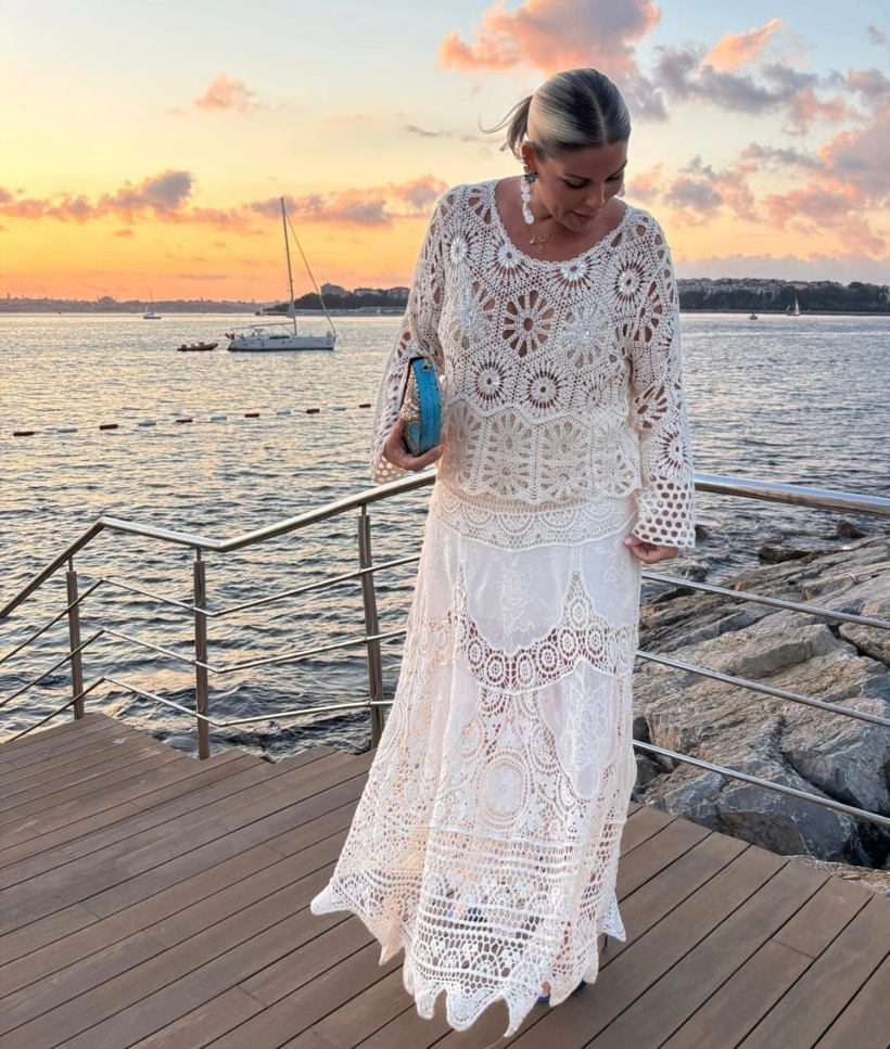 6 ayda 93 kilo vermişti! Pelin Öztekin'in beyaz elbiseli paylaşımı sosyal medyayı ikiye böldü - Fotoğraf: 2